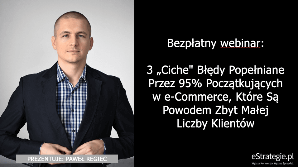 Paweł Regiec - temat webinaru